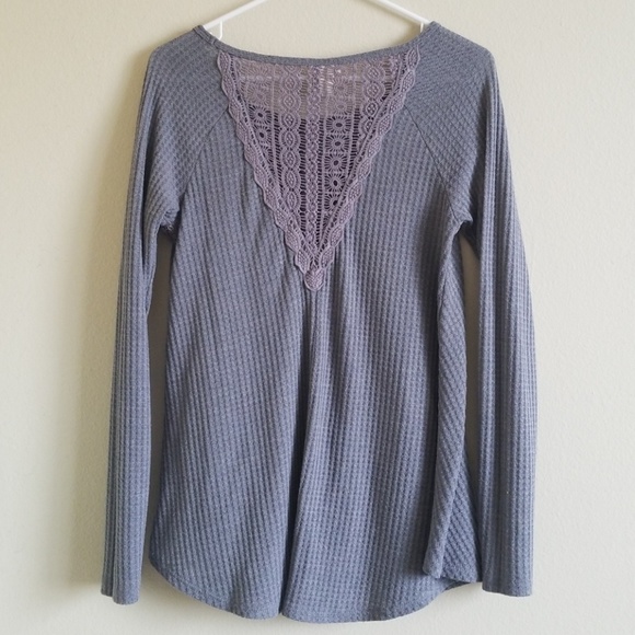 Long Sleeve Henley - Picture 2 of 2